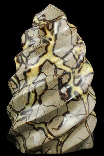 Polished Septarian Twist Sculpture - lbs #51485